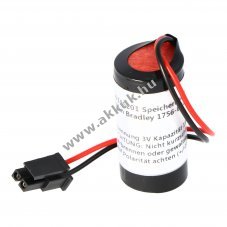 3 V PLC (SPS) lithium elem, Allen Bradley 1756-BA2 alkalmas - 1800 mAh