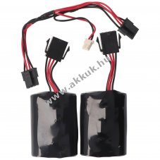 Helyettes�t� akku Visonic 2x3,6V 7000mAh LiSoCl2