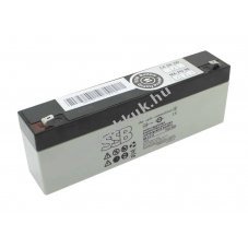 SSB SB2.3-12 12V 2,3Ah AGM �lom akku 4,8mm Faston