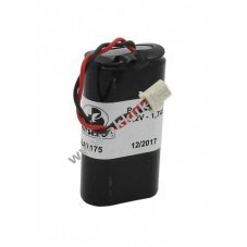 LiSoCl2 7,2 V 1,7 Ah pufferhelyettes�t� akku Duevi E-Wall DT R k�sz�l�k