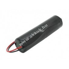 Helyettes�t� akku L1x2 C (b�bi m�ret) 2,4V 2500mAh 1db/csomag 200mm egyoldalas NiCd v�szvil�g�t�s