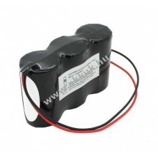 Helyettes�t� akku v�szvil�g�t�s 3,6V 4500mAh F1x3 D (g�li�t) 200mm k�bel NiCd