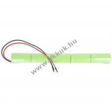 Helyettes�t� akku v�szvil�g�t�s L1x5 C (b�bi m�ret) 6,0V 4000mAh 1db/csomag NiMH