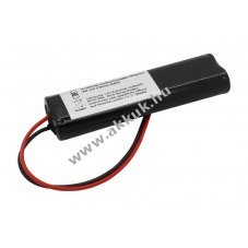 Helyettes�t� akku v�szvil�g�t�s L2x2 AA Mignon ceruza 4,8V 1100mAh 150mm k�bellel NiMH