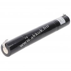 Helyettes�t� v�szvil�g�t�s akku D (g�li�t) 4,8V 4500mAh Faston 6,3mm NiCd