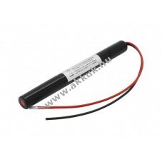 Helyettes�t� akku v�szvil�g�t�s AA Mignon ceruza 3,6V 1800mAh 200mm k�bel NiMH