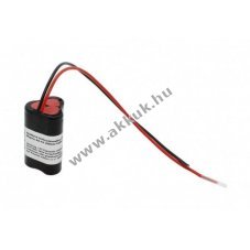 Helyettes�t� akku v�szvil�g�t�s D1x3 AA Mignon ceruza 3,6V 1500mAh 1db/csomag NiMH