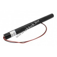 Helyettes�t� v�szvil�g�t�s akku 7,2V 4000mAh L1x6 C (b�bi m�ret) 300mm k�bellel NiMH