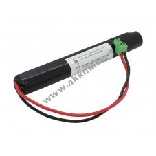 Helyettes�t� akku v�szvil�g�t�s 6,0V 1000mAh L1x5 2/3A k�bel �s csatlakoz� NiMH