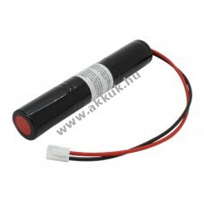 Helyettes�t� akku v�szvil�g�t�shoz L1x3 Sub-C 3,6V 3000mAh 200mm k�bel B-949/HT NiMH