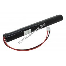 Helyettes�t� akku NiCd 6V 1800mAh L1x5 Sub-C 200mm k�bel