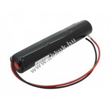 Helyettes�t� akku v�szvil�g�t�s L1x3 Sub-C 3,6V 3500mAh 200mm k�bel NiMH