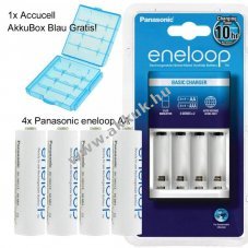 Panasonic BQ-CC51H t�lt� �s 4db eneloop AA Mignon ceruza akku NiMH