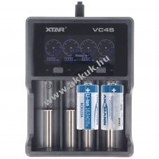 Helyettes�t� akku CR123A 3,7V 850mAh 2db/csomag LCD t�lt� Li-Ion