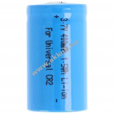 Helyettes�t� akku CR2 CR15H270 3,7V 400mAh Li-ion