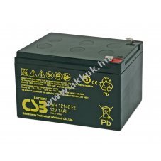 CSB AGM �lom akku 12V 14Ah Faston csatlakoz�val