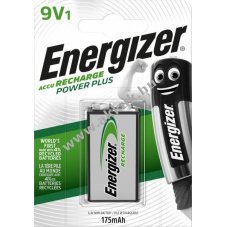 Energizer Power Plus E-Block HR22 9V 175mAh akku 1db/csomag NiMH
