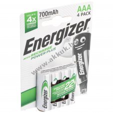 Energizer Power Plus AAA (mikro) akku 1.2V 700mAh 4db/csomag NiMH