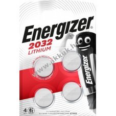 Energizer CR2032 gombelem 3V 4db/csomag l�tium