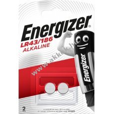 Energizer gombelem LR43 V12GA 1.5V 2db/csomag Alkaline