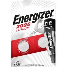 Energizer gombelem CR2025 3V 2db/csomag l�tium