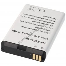 Helyettes�t� akku t�vvez�rl� 4G SYSTEMS XSBOX GO+ LB2600-01 3,7V 3200mAh Li-Ion