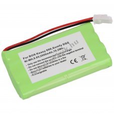 Helyettes�t� akku Bosch Keasy 600 Somfy SGS t�vvez�rl� 9,6V 2000mAh 19,2Wh NiMH