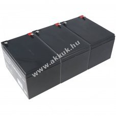 Multipower MP12-12C 12V 12Ah 3db/csomag AGM �lom-zsel�s