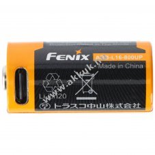 Fenix Li-Ion Akku 3,6V 800mAh USB-C