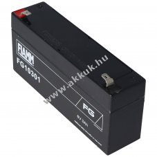 Fiamm FG10301 6,0V 3000mAh akku AGM �lom-zsel�s