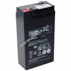 FIAMM FG10381 6,0V 3800mAh akku AGM �lom-zsel�s