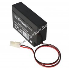 Fiamm FG20086 12,0V 800mAh AMP csatlakoz� MP0,8-12AMP akku AGM �lom-zsel�s