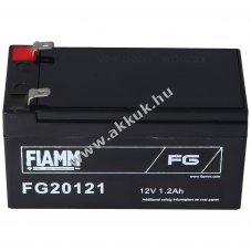 FIAMM FG20121 12V 1200mAh 4,8mm Faston AGM �lom-zsel�s akku