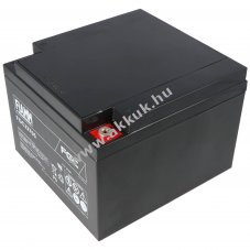 Fiamm FGC22705 12V 27000mAh M5 csavaros kivezet�s akku AGM �lom-zsel�s