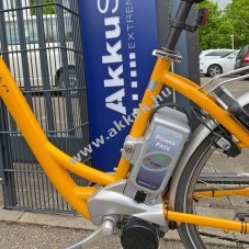 E-Bike akku 36V 17Ah 612Wh 4A t�lt�vel