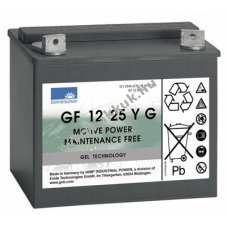 Exide Dryfit GF12025YG GF1225YG 12V 25Ah akku AGM �lom-zsel�s