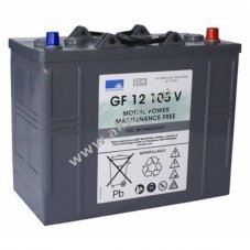 Exide Dryfit Traction Block GF12105V 12V 105Ah AGM �s �lom-zsel�s