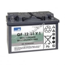 Exide Dryfit GF 12 051 Y1 akku 12V 51000mAh AGM �lom-zsel�s