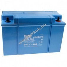 Fiamm Monolite 12SLA80 12V 80000mAh M6 csavaros saru akku AGM �lom-zsel�s