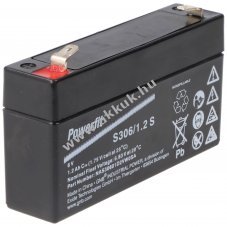 Exide Powerfit S306/1,2 S 6V 1200mAh Faston 4,8mm akku AGM �lom-zsel�s