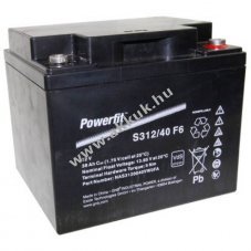 Exide Powerfit S312/40 F6 12V 38000mAh akku AGM �lom-zsel�s