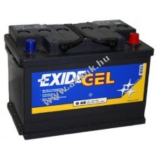 Exide Equipment Gel ES 650 (G60) A-Pol 12V 56000mAh akku AGM/�lom-zsel�s