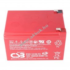 CSB EVH12150X3 Panasonic LC-CA1216P1 12V 16000mAh akku AGM �lom-zsel�s