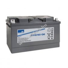 Exide Sonnenschein Dryfit A412/50 G6 12V 50000mAh akku M6 csavaros p�lus AGM �lom-zsel�s