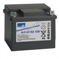 Exide Sonnenschein Dryfit A412/32 G6 12V 32000mAh M6 csavaros saru akku AGM �lom-zsel�s