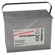 Exide Sprinter XP6V2800 akku 6V 195000mAh AGM �lom-zsel�s