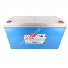 Fiamm 12FLB450 P 12V 115000mAh 7171810630500211 M8 csavaros csatlakoz�s AGM �s �lom-zsel�s