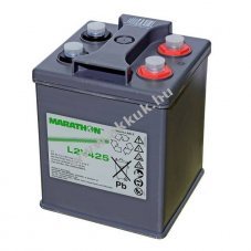 Exide Marathon L2V425 2V 425000mAh akku M8 csavar Hst-Nr NALL020425HM0FA �lom-zsel�s AGM