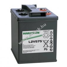 Exide Marathon L2V575 2V 575000mAh akku M8 csavaros kivezet�s AGM/�lom-zsel�s