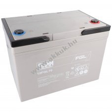 Fiamm 12FGL70 akku 12V 70000mAh AGM �lom-zsel�s